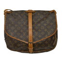 【併売】【中古】【レディース】LOUIS VUITTON ルイ ヴィトン モノグラム ソミュール M42254 ブラウン