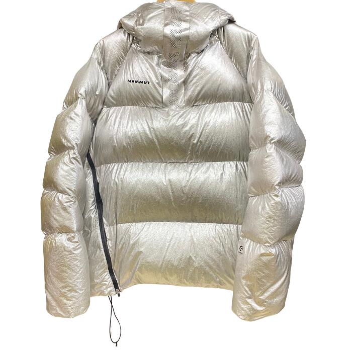 【併売】【中古】【メンズ】MAMMUT マムート THE IN Anorak Swis Design ダウンジャケット シルバー サイズ2XL