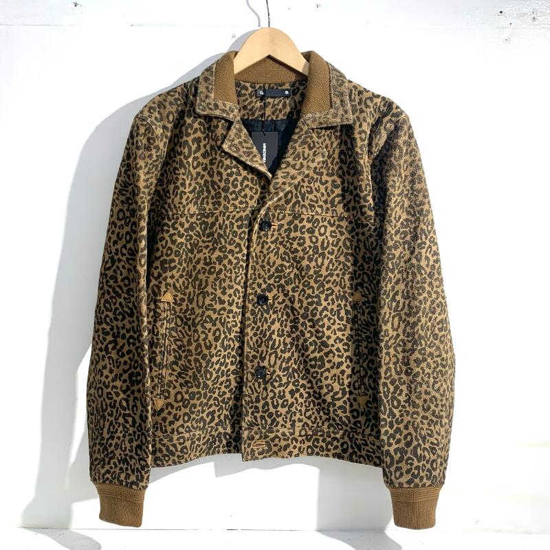 yÁzyYzMINEDENIM }Cfj 21SS Leopard Suede Leather 4B JKT Ip[hXG[hU[WPbg Ip[h 2102-8002-67-032 uE 3