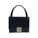 【中古】 【レディース】 GIVENCHY ジバンシィ Calfskin Leather 4G LOGO MINI HANDBAG カーフスキンレザー 4Gロゴ ミニ ハンドバッグ ブラック(4)