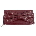 yÁz yfB[Xz LULU GUINNESS MlX LEATHER RAUND ZIP WALLET U[ EhWbvEHbg { bh