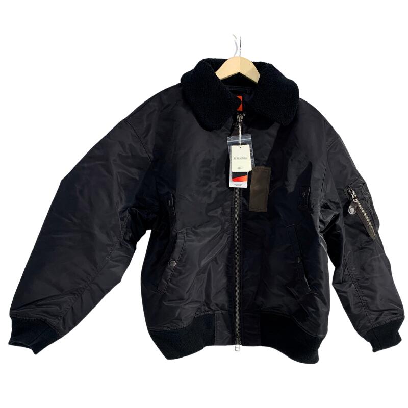 ビームス ボアジャケット メンズ 【新古品】【メンズ】BEAMS ビームス MILITALY B-15D FLIGHT JACKET ビッグフェード ミリタリー ブルゾン フライトジャケット 襟ボア 11-18-0013-139 ブラック S