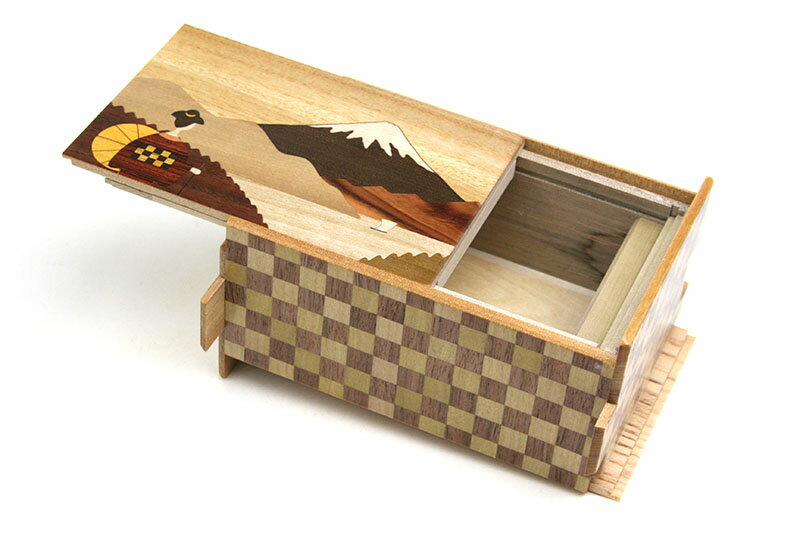 秘密箱5寸21回仕掛け　舞妓 3