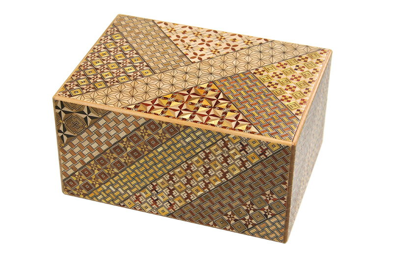 箱根寄木細工 秘密箱72＋1回仕掛け　小寄木