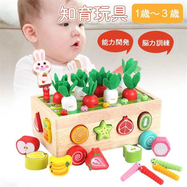 おもちゃ 知育玩具 木のおもちゃ 出産祝い 赤ちゃん 1歳 2歳 3歳 男 女 誕生日 果物 虫取り 動物 積み木 車 ギフト クリスマス プレゼント 送料無料