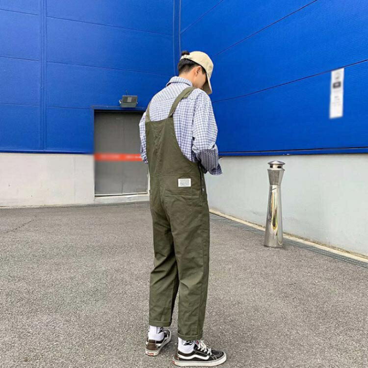 リラックス レディース ワーク つなぎ ユニセックス オーバーオール ツイル サロペット メンズ 作業着 グリーン ブラック オールインワン メンズ チノパン 男女兼用 お揃い 双子 シンプル メンズ 無地 オーバーオール つなぎ サロペット オーバーオール