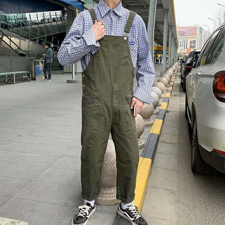 リラックス レディース ワーク つなぎ ユニセックス オーバーオール ツイル サロペット メンズ 作業着 グリーン ブラック オールインワン メンズ チノパン 男女兼用 お揃い 双子 シンプル メンズ 無地 オーバーオール つなぎ サロペット オーバーオール