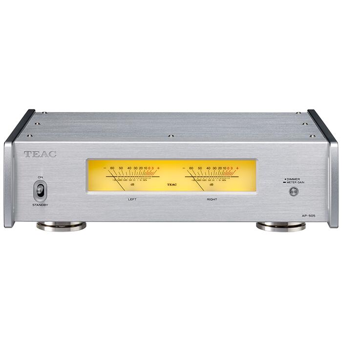 TEAC AP-505 シルバー ステレオパワーアンプ AP-505-S