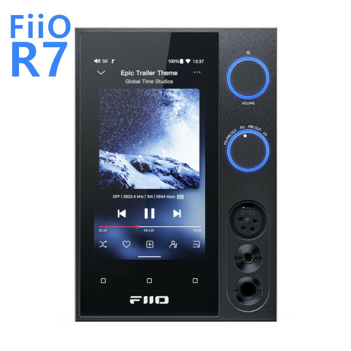 FiiO FIO-R7-B ブラック オーディオストリーマー