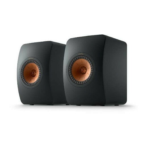 KEF LS50 META カーボンブラック ブックシェルフスピーカー 2ウェイ