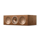 KEF R2 Meta Walnut(ウォールナット) 3-way / 密閉型センタースピーカー / 1本