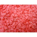 ドイツ産 キラキラシュガー ハート ピンク 200g 業務用 トッピングシュガー
