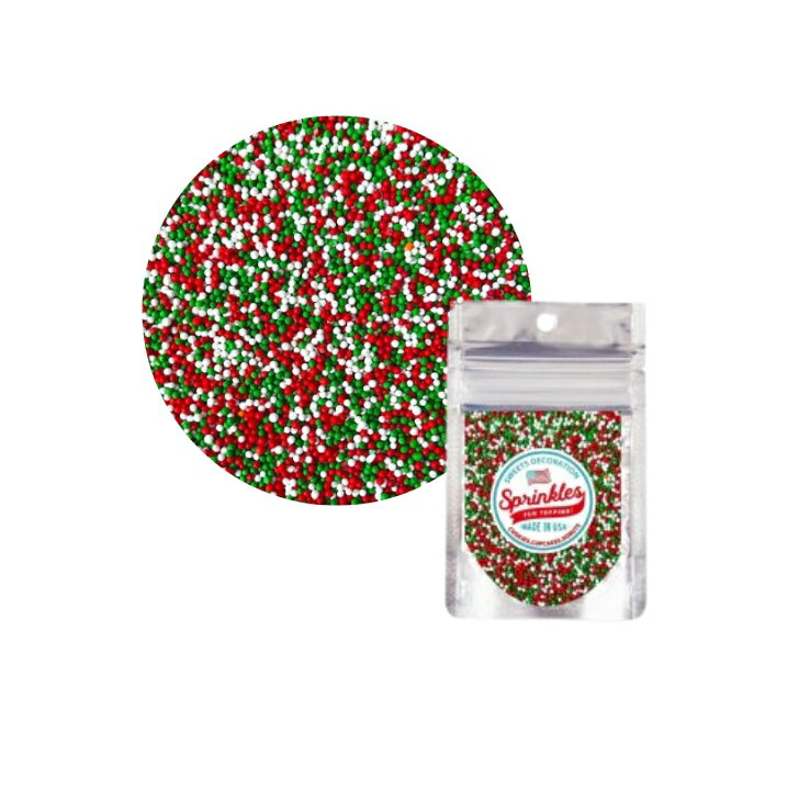 スプリンクル ノンパレル クリスマス ミックス 20g トッピングシュガー