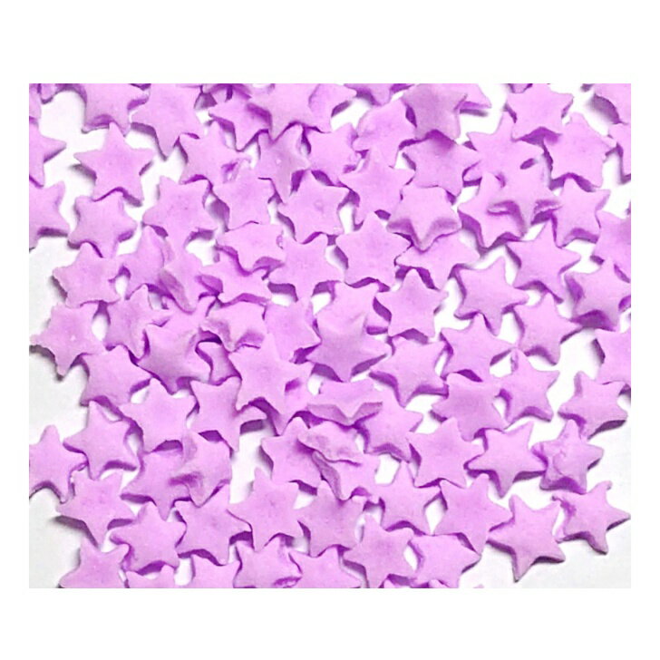 商品入替 賞味期限2026年3月26日 デコレーション シュガー スター 500g パープル