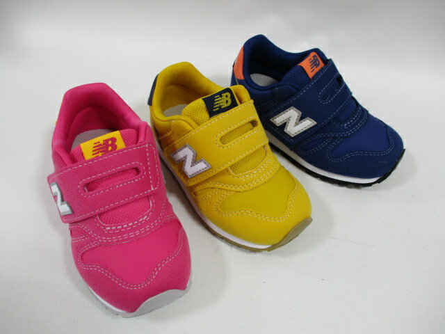 ベビーキッズスニーカー ニューバランス newbalance IZ373 WP2 WD2 WN2 ベビー靴 子供靴 キッズ マジック スニーカー シューズ ピンク イエロー ネイビー