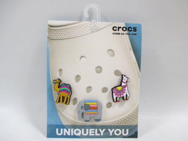 crocs å 10007705 ӥå 㡼 Colorful Animal 3-Pack   饯 3  ưʪڥۡڥС