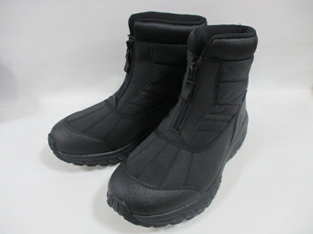 メンズブーツ DUNLOP REFIND ダンロップ リファインド DU6017 ブラック 6E ワイド 超幅広 防水 防寒 防..