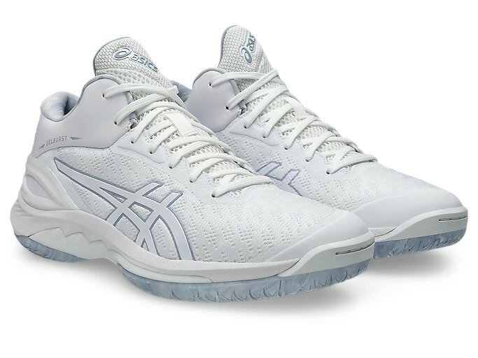 アシックス ゲルバースト 28 レギュラー 〜asics GELBURST 28 REGULAR〜 (White/Grey Blue) 1063A099-100