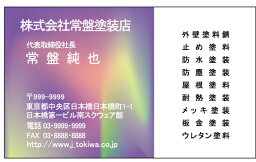 名刺印刷片面フルカラー横型名刺作成100枚クリックポスト発送【送料無料】