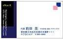 名刺印刷片面フルカラー横型名刺作成100枚クリックポスト配送【送料無料】
