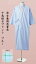 【即日発送】男女兼用患者衣、病衣(浴衣着物式) 千鳥格子プリントブルー 入院 患者 検査 手術 ..