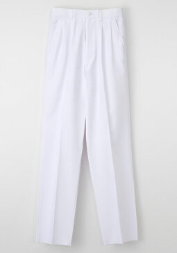 白衣 男性用、男子スラックスノーアイロンでOK ドクター 石 看護師 ズボン パンツ シワになりにくい ケーシー用 病院 ナガイレーベン KES5163【】