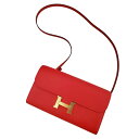 エルメス HERMES コンスタンス トゥーゴー ショルダーウォレット エバーカラー ルージュラデュー G金具 K刻印
