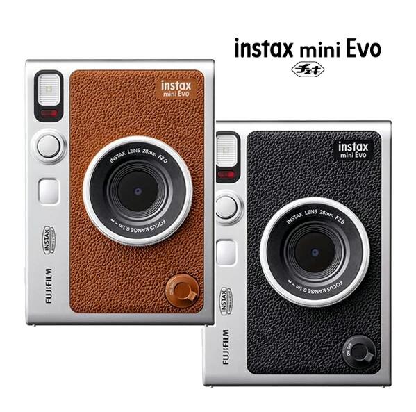 富士フイルム｜FUJIFILM ハイブリッドインスタントカメラ 『チェキ』 instax mini Evo　USB Type-C 対応