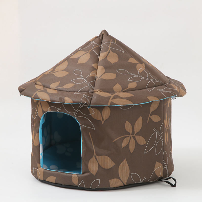 500円OFFクーポン 猫小屋 猫ハウス 屋外用 犬小屋 防水 ペット キャットハウス 外猫ハウス 野良猫犬 屋外キャビンシェルター 折りたたみ式 暖かい 防寒 防水 防風 耐候性 猫の家テント 猫用品 冬用 野良猫ハウス 猫の小屋 暖かい ペットケージ OceanMap