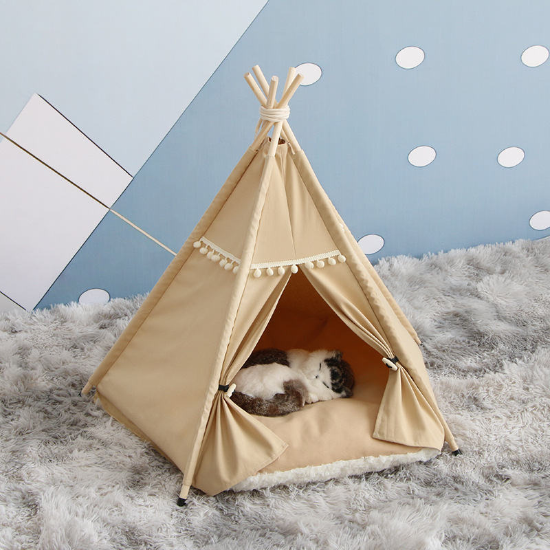 500円OFFクーポン 猫 テント 犬 テント ペットテント 猫 ベッド 犬 ベッド 室内 犬小屋 猫小屋 犬猫兼用 テント型 ペットハウス 折りたたみ おしゃれ 冬 夏 可愛い 柔らか 通気性いい 洗濯可能 暑さ対策 オールシーズン 休憩所 OceanMap