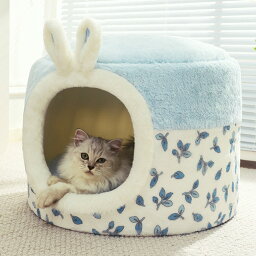 猫 ベッド 犬 ベッド 犬ハウス ペット用寝袋 保温防寒 あったか 冬用 洗える ドーム型 猫ハウス 小型犬 猫用 2way 秋冬用 犬猫ベッド もこもこ あったか ぐっすり眠れる 猫ハウス 犬小屋 寝袋 室内用 洗える ペットハウス OceanMap