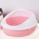 表地素材：プラスチック内部素材：プラスチックサイズ：47*41*22cm。猫でも身体の大きな猫ちゃんもすっぽりいるベーシックタイプの猫トイレです！大きめのサイズで、ネコちゃんにゆったり落ち着いた時間を与えられます。フレーム付き猫用トイレは側面が高く、飛沫防止ガードを作り、猫砂のこぼれを減らしながら猫のプライバシーも確保します。高さのあるフレームが追加されたため、猫砂がトレイから飛び出すのを防ぎます。入口は低めに設計していますので、猫が出入りしやすいオープンタイプです。子猫にも入りやすい高さ。ハーフカバーは砂返し付きで、砂が猫の足の裏に付着してトイレの外に持ち出すのを防止できます。丸洗い出来ていつでも清潔。毎日使うものだから、いつも清潔にしておきたいのがトイレです。複雑な形ではないので、手軽にお手入れができるのが特徴です。洗った後は、完全に乾かしてからご利用下さい。こちらの製品には猫砂スコップが付いていますので、別の掃除用品を購入する必要はありません。愛猫が落ち着ける場所にトイレを置きます。ネコちゃんがオシッコ、ウンチをしたら、固まった部分を付属のスコップで取り除き。 愛しい子ねこに思いやり設計。インテリアに馴染むカラーで、猫と過ごすおしゃれ空間を演出。 シンプルなデザインで置き場所も選ばず愛猫も出入りしやすく使い勝手がとても良さそうです。周りが囲まれているので、落ち着いて排泄できます。 ニオわない、キレイ続く猫用のシステムトイレ 。普段は専用スコップを使ってウンチはそのまま、おしっこは固まったらすくって取り除けばおしまいです。ウンチをした場合は早く取り除いてください。 シンプルな構造で掃除がしやすい。滑らかな内壁、シンプルな構造、お手入れが簡単な子猫用トイレパンを備えた猫用トイレ。移動が簡単で、再利用可能です。 水でさっと洗えるので掃除が楽になり。いつでも清潔に使用できます。洗った後は、完全に乾かしてからご利用下さい。 暖房器具等のそばに置いたり、熱湯をかけたりしない。人やペットのやけど、火災、製品の変形等の恐れがある。 猫トイレをごみに出すときは、お住まいの地域のルールに従う。 ディスプレイとライトの効果によって、物品の実際の色は画像に表示されている色と少し異なる可能性があります。 手動測定のため、2~5 cmの測定偏差を許容してください。ご理解ありがとうございます！ お出かけ用 猫トイレ ニャンとも清潔トイレ 脱臭 抗菌シート 猫用システムトイレシート システムトイレ用 猫 トイレ 小さめ 成猫用 猫用トイレ 小さめ 猫用トイレ システム 猫用トイレ カバー 猫トイレ 猫用トイレシート 猫用トイレ本体 猫用トイレマット 猫用トイレ砂 猫用トイレ ドーム 猫用トイレ フルカバー 猫用トイレ カバー 猫用トイレ 猫用トイレ 猫用トイレ本体 掃除簡単 猫用トイレ シート 猫用トイレ 普通トイレ兼用 猫用トイレ 砂飛び散らない 組み立てしやすい ステンレス 猫用トイレ スコップ 猫用トイレ 掃除 猫用トイレ 縦型 コンパクト 大きい猫用トイレ猫用ケージ トイレ付き 脱臭 大容量 大きめの粒 システムトイレ用 猫用けーじトイレ付き 猫用トイレ 黒 猫トイレくずれる砂用 猫用トイレ 猫用けーじトイレ付き 大きめ 猫用トイレ 完全密閉 大きい猫用トイレ 猫砂 自動トイレ用 猫用トイレ 完全密閉 猫用トイレ 可愛い 猫用トイレ本体 シンプルタイプ ライトベージュ 成猫用 上から猫トイレシステムタイプ 猫トイレ おしゃれ