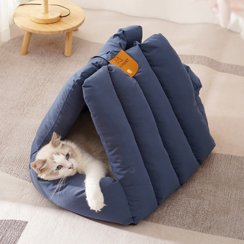 800円OFFクーポン ペットハウス 猫 犬 ベッド ペットベッド 猫ハウス ドーム型 ベッド 犬小屋 クッション 洗える ふわふわ 小型犬 防水 滑り止め 可愛い ペット用品 軽量 寒さ対策 保温防寒 快適 柔らかい オールシーズン 深度睡眠 丈夫 掃除しやすい OceanMap