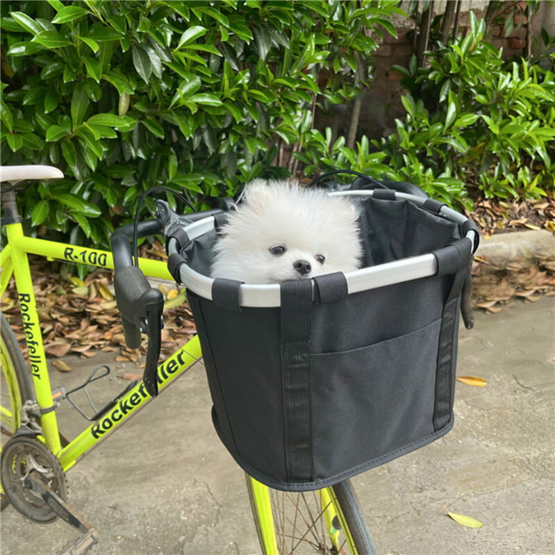 300円OFFクーポン 折り畳み自転車 かご ペットキャリー 猫バッグ 犬バッグ お出かけ 携帯 ショルダーバッグ テディ 小型犬用 通気性いい 自転車前カゴ バスケット 脱着式 防水 猫 小型犬 小動物 折りたたみ 大容量 おでかけ用品 OceanMap