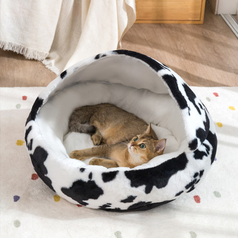 800円OFFクーポン ペットハウス 猫 犬 ベッド ドーム型 犬 冬 室内 かわいい ペットベッド 洗える 折りたたみ式 ふわふわ ぐっすり眠れる 寒さ対策 保温防寒 猫犬小動物用 オールシーズン 快眠 暖かい休憩所 秋冬用 おしゃれ 犬小屋 OceanMap