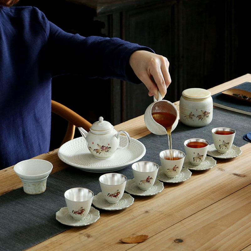 土瓶急須 湯呑み 茶敷セット 急須セット 湯呑みセット ペア おしゃれ セット ギフト 結婚祝い お茶 茶器セット ティーポット 北欧 かわいい 湯のみ 来客用 プレゼント 贈り物 ブランド 友達 母の日 茶托 ギフト 御祝 結婚祝 出産祝 新築祝 結婚内祝 OceanMap