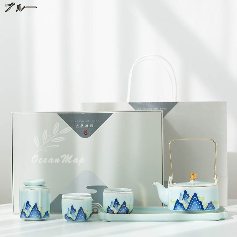 2000円OFFクーポン 蓋付茶器セット 茶器...の紹介画像2