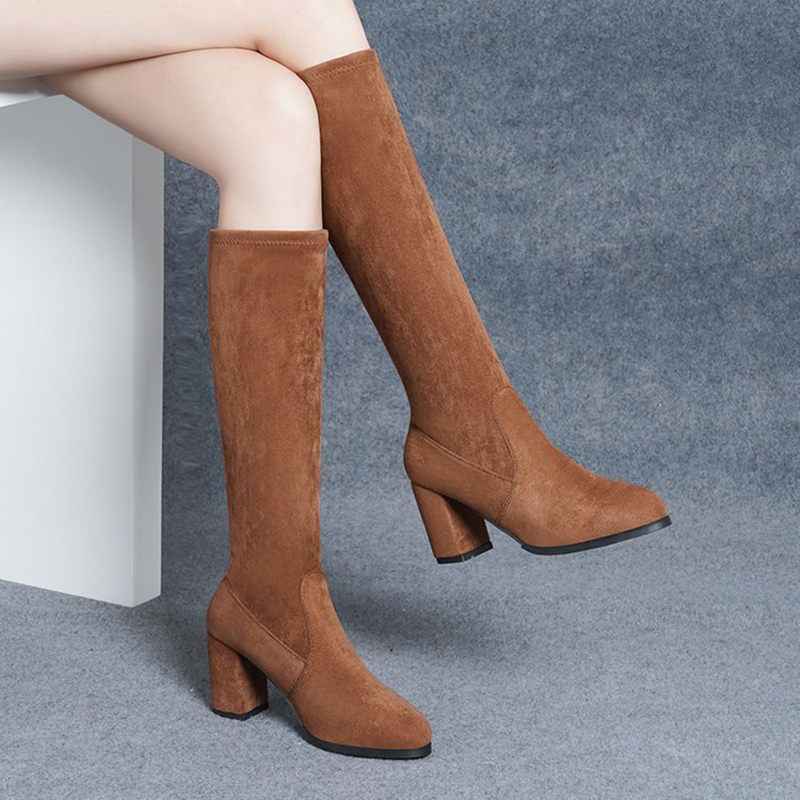 500~OFFN[| fB[X Vv Ou[c n q[ WbL[u[c 傫/TCY Ou[c fB[X 傫TCY u[c  Xgb`u[c O WbL[u[c RXv black boots women Ou[c