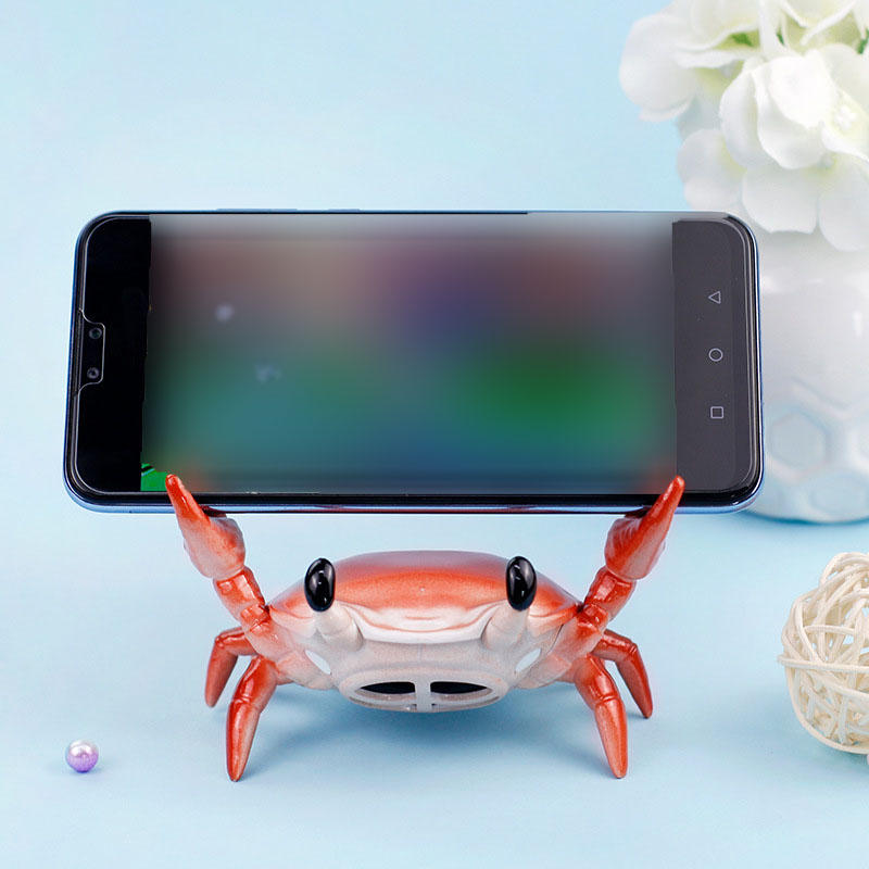 楽天よしきショップ800円OFFクーポン 置物 スマホスタンド かわいい おしゃれ カニ 動物 蟹 スマートフォンスタンド 可愛い携帯スタンド 北欧 メモ立て 卓上立て ギフト 誕生日 記念日 プレゼント iPhone android iPad アイフォン アンドロイド OceanMap