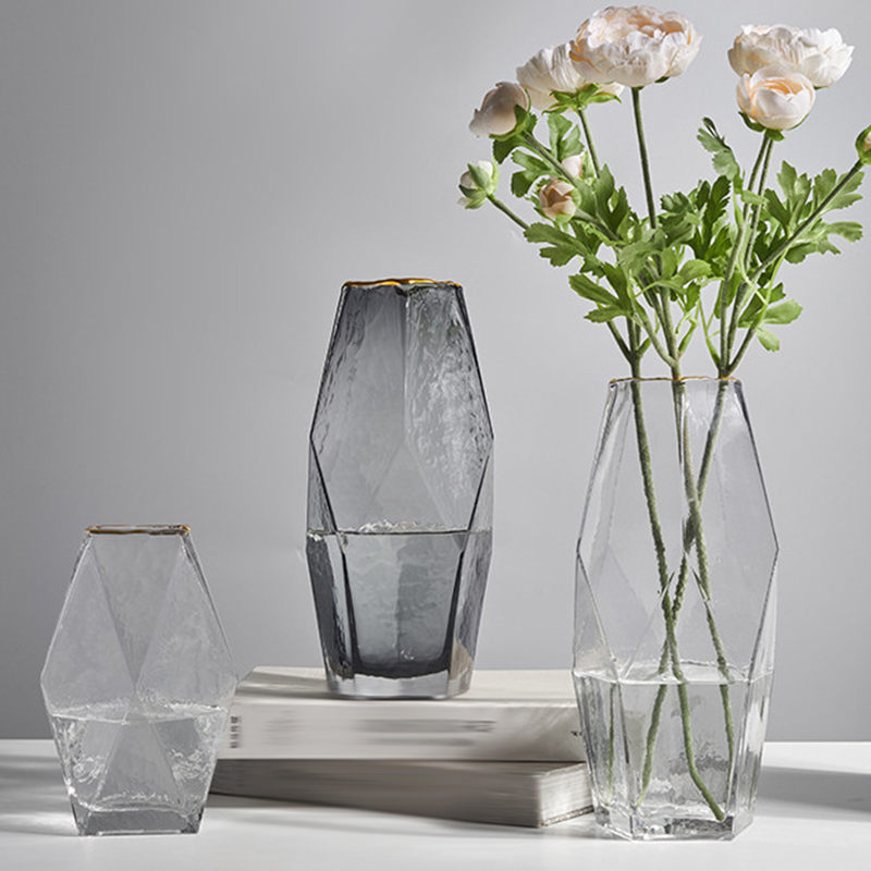花瓶 かびん 透明 フラワーベース 