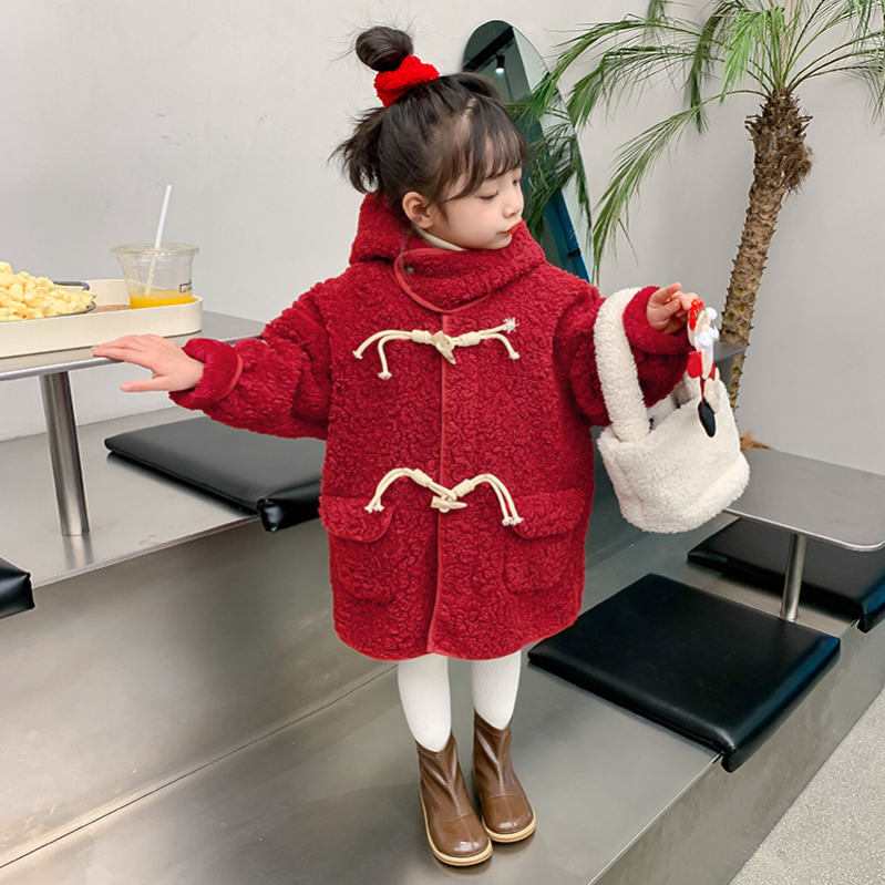 1000円OFFクーポン 子供服 ファーコート 毛皮コート キッズ服 女の子 ボアジャケット 可愛い フード付き 保温 もこもこ ふわふわ ベビー服 棉服 秋冬 暖かい 防寒 あったか 保温コート ジャンパー おしゃれ 果物 星柄 通園 通学 お出かけ OceanMap