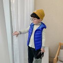 子供服 ダウンベスト ノースリーブ 