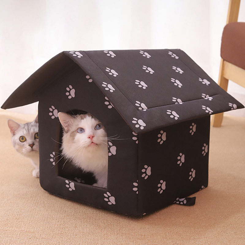 300円OFFクーポン ペットハウス 屋外 防水 キャットハウス 犬小屋 猫小屋 折りたたみ式 キャット ドッグテント 野良猫ハウス 暖かい 耐候性 外飼い 冬用 野良猫シェルター ガレージ・ポーチ・…