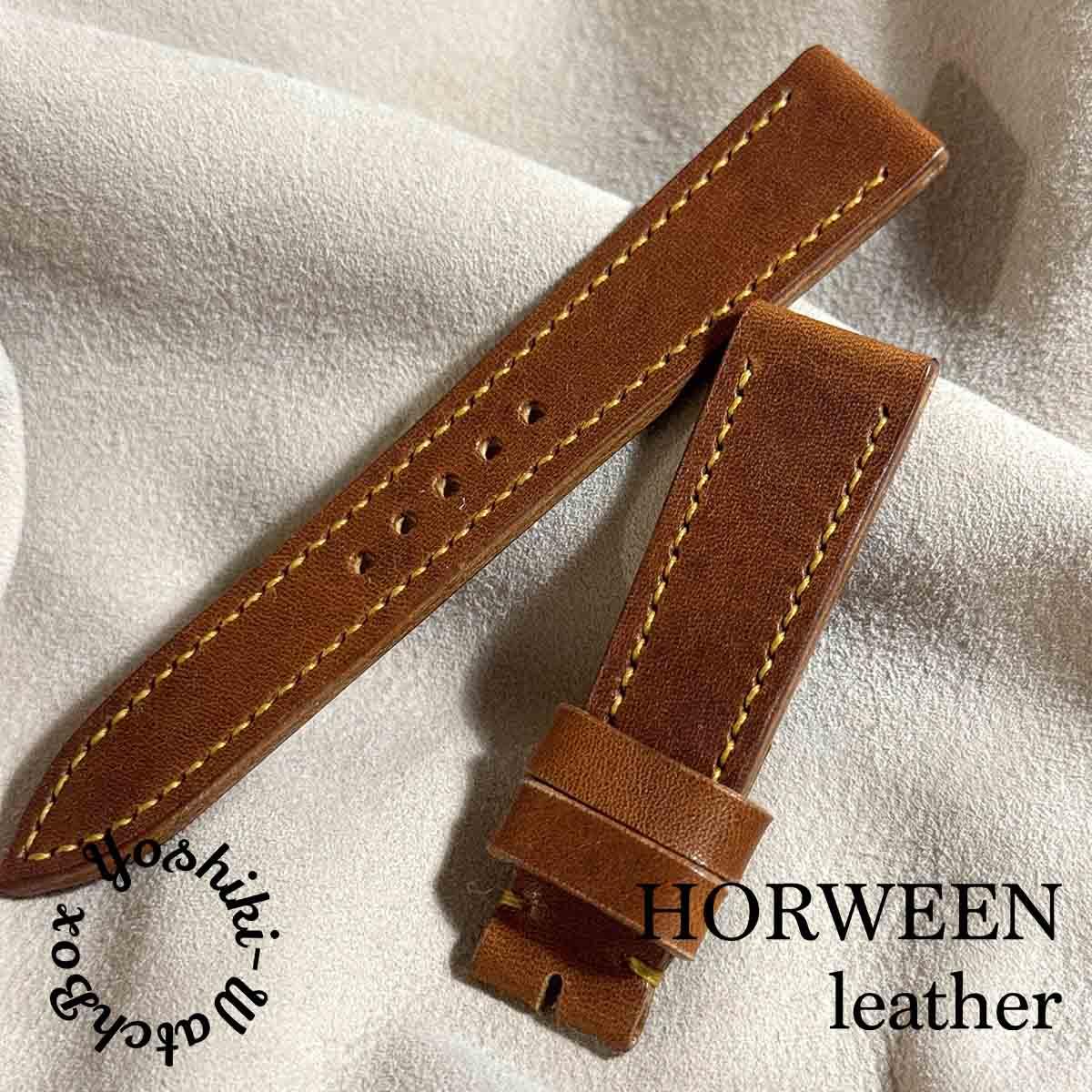 HORWEEN （ホーウィン）ダービー（牛革） / オールドイングリッシュ腕時計ベルト