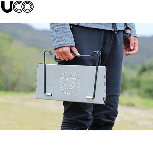 ユーコ フラットパックポータブル グリル&ファイヤーピット【p3】【☆】通販格安セール情報 楽天 通販