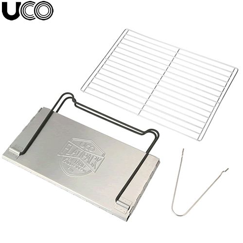 ユーコ フラットパックポータブル グリル&ファイヤーピット【p3】【☆】通販格安セール情報 楽天 通販