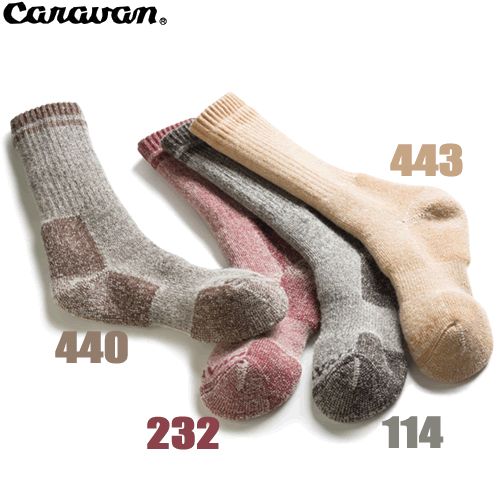 キャラバン メリノウール・パイルソックス 750050 0142003 国内正規品