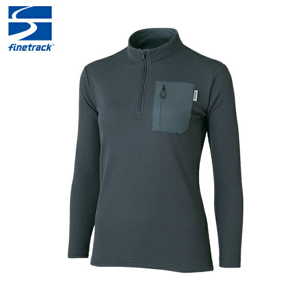 ファイントラック finetrack ドラウトサーモジップネック WOMEN'S 女性用 cp 744182 FMW1703 国内正規品