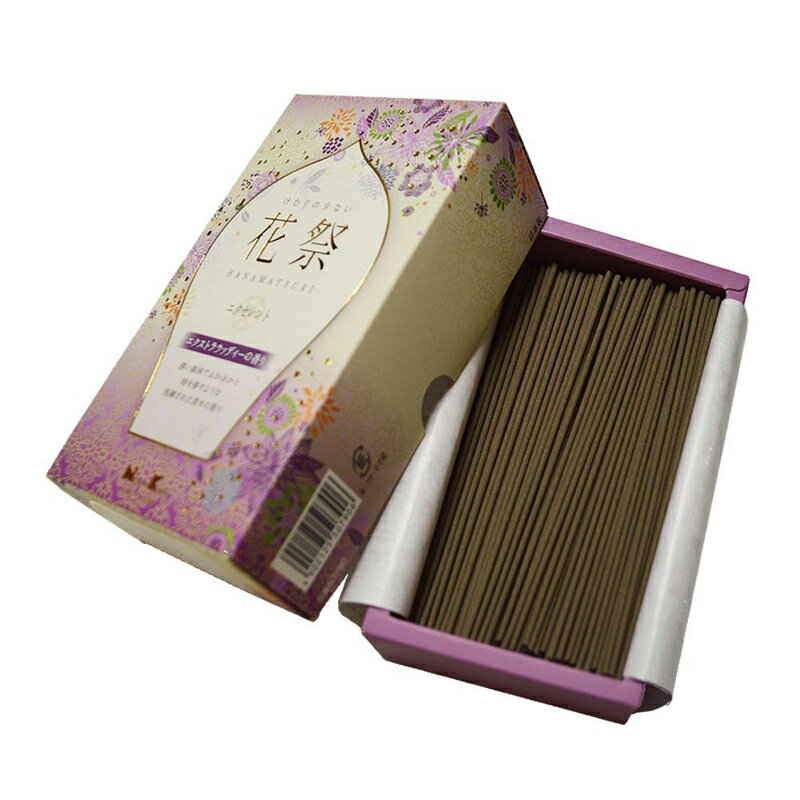【送料無料】【限定10個】線香 花祭 エクセレント 大箱入り【HANAMATSURI 花祭り けむりの少ないナチュラルな香り エクストラウッディー 日本香堂 日本製 お線香 お香 ギフト プレゼント アロマ 部屋焚き 煙少なめ お土産 仏具 仏壇 法事 法要 葬式 葬儀 ご進物 雑貨】
