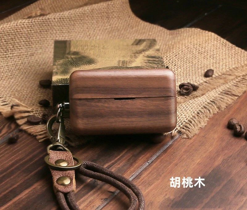 送料無料 ソニー WF-000xm5 木製 ケース WF-000xm5 ケース 本革 かわいい 防塵 耐衝撃 キズ防止 イヤホンカバー 紛失防止 高品